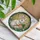 White Rabbit Carrot Green Floral - Home Decor Gift for Garden Lover Stained Glass Suncatcher - 3