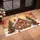 Gingerbread House Christmas Trees Snowmen Winter Wonderland Holiday Decor Doormat - 4