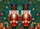 Christmas Nutcracker Figures Gift Boxes Pine Branches Christmas Decor Doormat - 7