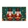 Christmas Nutcracker Figures Gift Boxes Pine Branches Christmas Decor Doormat - 3