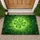 Four-Leaf Clover Field Dew Drops - Good Luck Home Decor Gift Doormat - 1