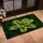 Dense Striped Tropical Foliage - Home Decor Gift Doormat - 4