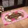 Ornate Welcome Plaque Rose Peony Bloom - New Home Decor Gift Doormat - 4