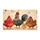 Cartoon Farm Birds Farmhouse Decor Gift for Farm Lover Doormat - 3