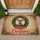 Deer Antlers Christmas Wreath - Merry Christmas Home Decor Gift Doormat - 1
