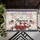 America Script Flag Fireworks Floral - Independence Day Farmhouse Decor Doormat - 6