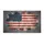 Grunge Distressed American Flag Stars and Stripes - Independence Day Gift for Veterans Doormat - 3