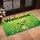 Friendly Green Frog Welcome Sign - Housewarming Gift for Entryway Doormat - 4