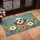 Shaggy Havanese Dog Floral Garland - Home Decor Gift for Dog Lover Doormat - 4