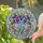 Tiffany Stained Glass Pansy Rose Floral Bouquet - Home Decor Gift for Garden Lover Stained Glass Suncatcher - 2