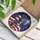 Goldendoodle Dog American Flag Cross - Independence Day Gift for Dog Lovers Stained Glass Suncatcher - 3