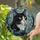 Tuxedo Cat Head Home Decor - Thoughtful Cat Lover Gift Stained Glass Suncatcher - 2