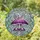 Lavender Snail Purple Mushroom Floral Leaves Crystal - Home Decor Gift Stained Glass Suncatcher - 1