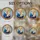 Virgin Mary Baby Jesus Golden Halos Mosaic Border - Religious Home Decor Gift for Believers Stained Glass Suncatcher - 4