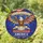 Bald Eagle American Flag 250th Anniversary - Home Decor Gift for Veterans Stained Glass Suncatcher - 1