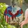 Bald Eagle American Flag Praying Hands - Independence Day Gift for Veterans Stained Glass Suncatcher - 2