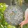 Blonde Fairy Floral Crown Blue Teal Wings Butterflies Clouds Stars - Home Decor Gift Stained Glass Suncatcher - 2