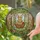Baby Rabbit Basket Ivy Easter Eggs Circular Woodland - Easter Holiday Decor Gift Stained Glass Suncatcher - 2
