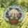 Easter Basket Eggs Spring Flowers - Easter Holiday Gift Stained Glass Suncatcher - 1