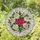Rose Bouquet with Green Leaves Stained Glass Mosaic - Home Decor Gift for Garden Lovers Stained Glass Suncatcher - 1