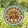 Autumnal Bouquet Golden Sunflowers Gerbera Daisies Wheat Leaves - Autumn Home Decor Gift Stained Glass Suncatcher - 1