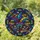 Jester Hat Golden Bells Ribbons Tiffany Stained Glass - Home Decor Gift Stained Glass Suncatcher - 1