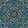 Celtic Knotwork Central Square Radial Organic Filigree - Home Decor Gift Stained Glass Suncatcher - 5