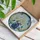 Blue Jar White Daisies Butterflies - Home Decor Gift for Garden Lover Stained Glass Suncatcher - 3