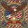 Bald Eagle Liberty Bell American Flag 250 - Independence Day Gift for Veterans Stained Glass Suncatcher - 5