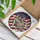 Ragdoll Cat American Flag Paw Print - Independence Day Gift for Veterans Stained Glass Suncatcher - 3