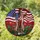 American Flag Cross Military Boots Poppy - Veterans Day Gift for Military Families Stained Glass Suncatcher - 1