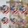 Bald Eagle American Flag - Independence Day Gift for Veterans Stained Glass Suncatcher - 4