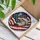 Bald Eagle American Flag - Independence Day Gift for Veterans Stained Glass Suncatcher - 3