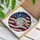 Bald Eagle American Flag Independence Day Home Decor Gift for Veterans Stained Glass Suncatcher - 3