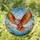 Majestic Owl Flight Mountain Ocean Sky - Home Decor Gift for Wildlife Lovers Stained Glass Suncatcher - 1