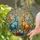 Easter Rabbits Butterflies Eggs - Spring Home Decor Gift Stained Glass Suncatcher - 2