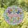 Mimi Bubbly Letters Butterflies Flowers Heart Swirl - Home Decor Gift for Mimi Stained Glass Suncatcher - 1