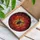Black Spider Intricate Web Ruby Cabochons Crimson Orange Mosaic - Home Decor Gift Stained Glass Suncatcher - 3