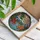Meditating Figures Asian Temple River - Yoga Home Decor Gift Stained Glass Suncatcher - 3