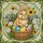Fluffy Easter Bunny Decorated Eggs Basket Flowers - Easter Home Decor Gift Stained Glass Suncatcher - 5