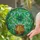 Four-leaf Clover Pot Leaf Vine Botanical Home Decor Gift Stained Glass Suncatcher - 2