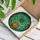 Four-leaf Clover Pot Leaf Vine Botanical Home Decor Gift Stained Glass Suncatcher - 3