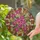 Pink Roses Yellow Flowers Mosaic Background Home Decor Gift for Garden Lover Stained Glass Suncatcher - 2