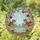 Tabby Kittens Pond Rose Garden - Home Decor Gift for Cat Lover Stained Glass Suncatcher - 1
