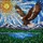 Bald Eagle Mountain Lake Sun - Home Decor Gift for Wildlife Lover Stained Glass Suncatcher - 5
