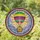 Striped Hot Air Balloon Compass Rose Cloud Formation Window Decor Gift for Explorer Stained Glass Suncatcher - 1
