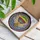 Striped Hot Air Balloon Compass Rose Cloud Formation Window Decor Gift for Explorer Stained Glass Suncatcher - 3