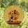 Autumn Still Life Wine Grapes Pumpkins Sunflowers - Fall Home Decor Gift Stained Glass Suncatcher - 1
