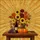 Autumn Still Life Wine Grapes Pumpkins Sunflowers - Fall Home Decor Gift Stained Glass Suncatcher - 5