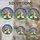 Holy Family Baby Jesus Angelic Sheep - Christmas Home Decor Gift Stained Glass Suncatcher - 4